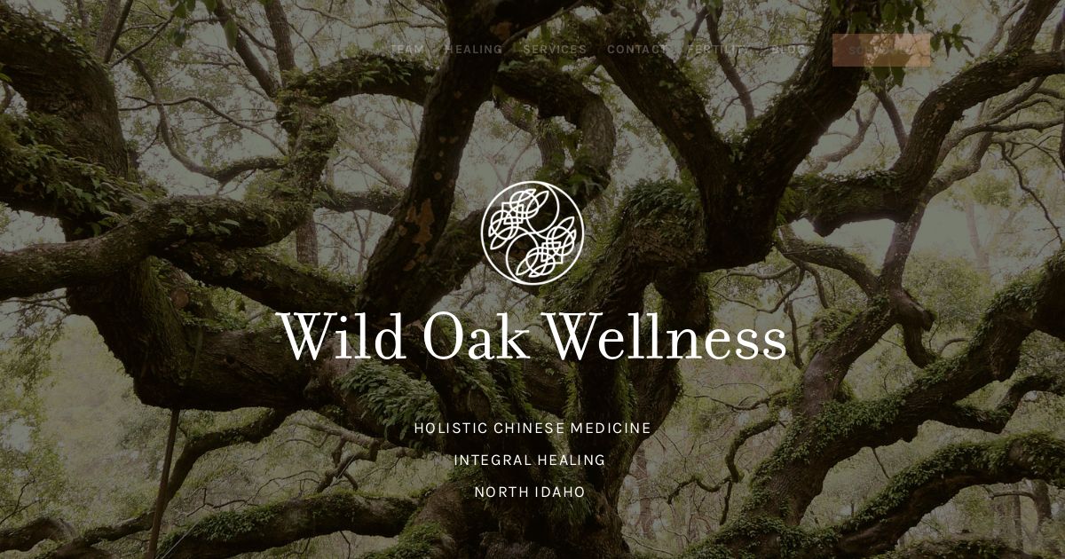 Screenshot of https://www.wildoakwellness.com