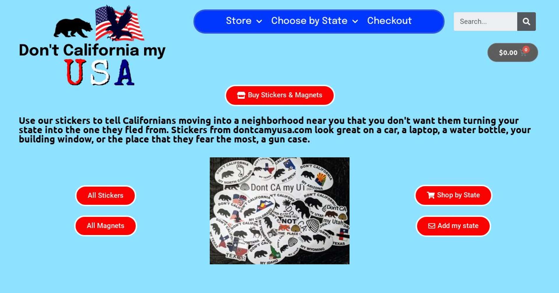 Screenshot of https://dontcamyusa.com/